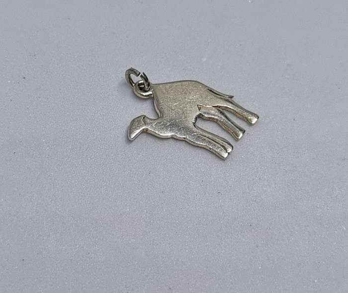 Silver Camel Charm