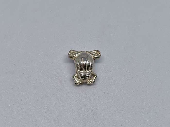 Silver Frog Charm