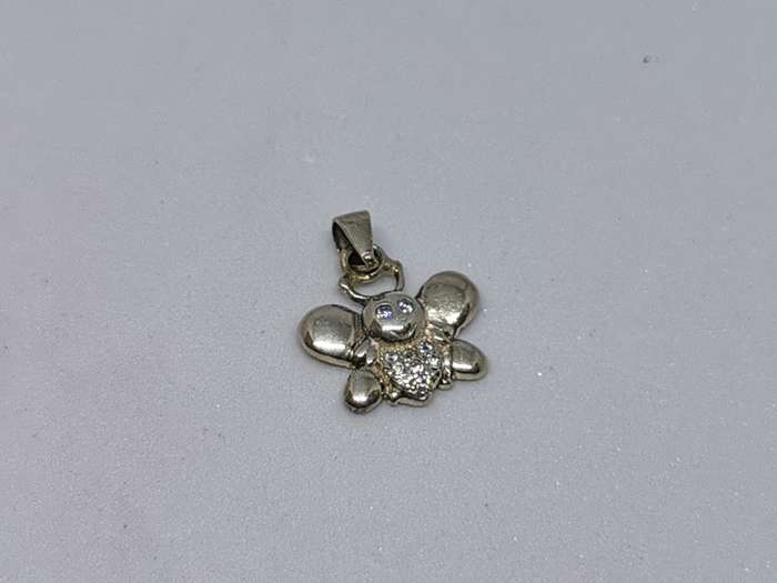 Silver Butterfly Charm