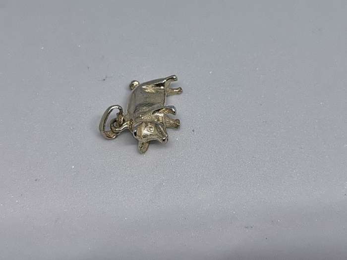 Silver Pig Pendant