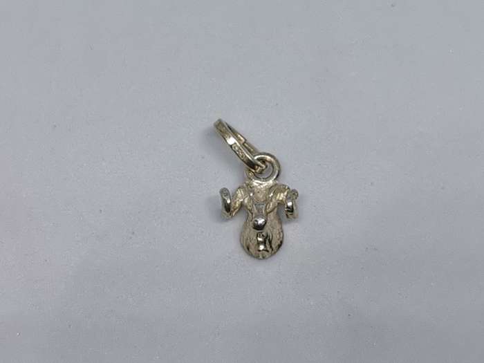 Silver Aries Charm