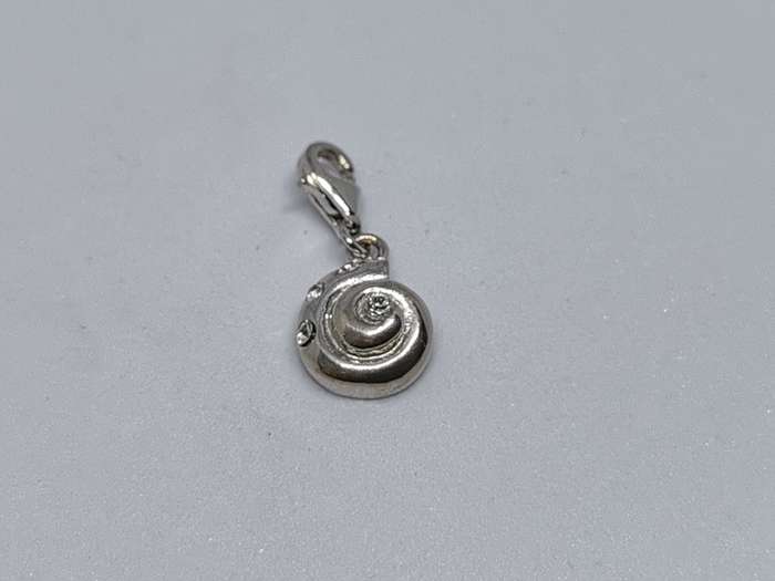 Silver Shell Charm