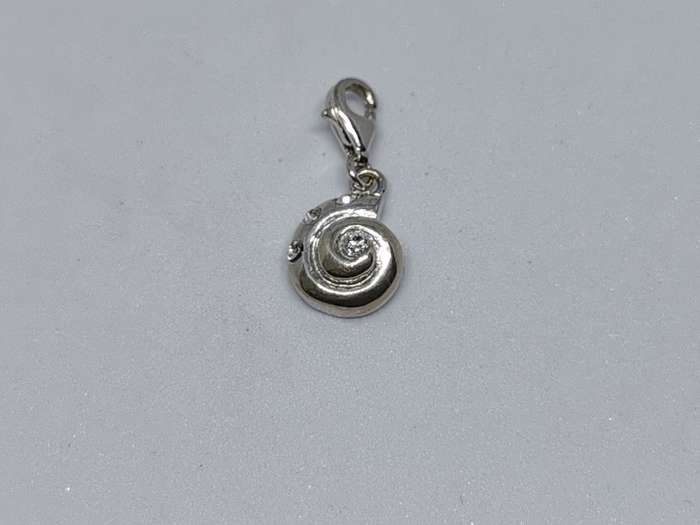 Silver Shell Charm
