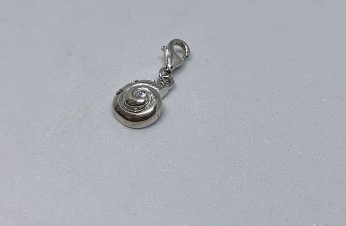 Silver Shell Charm