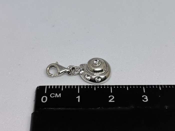 Silver Shell Charm