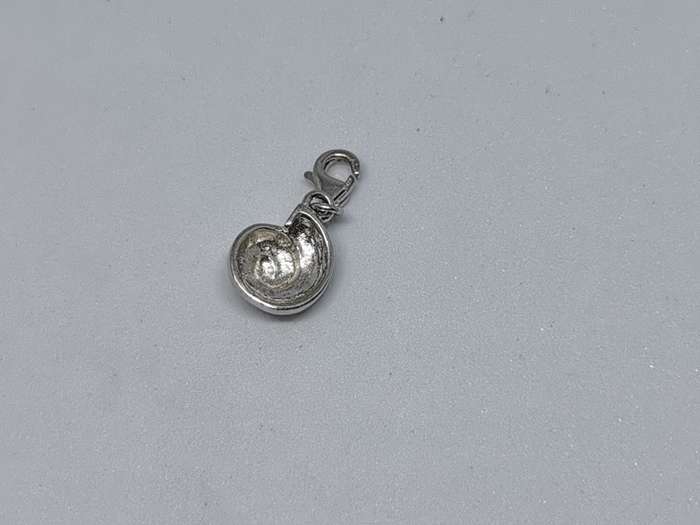 Silver Shell Charm