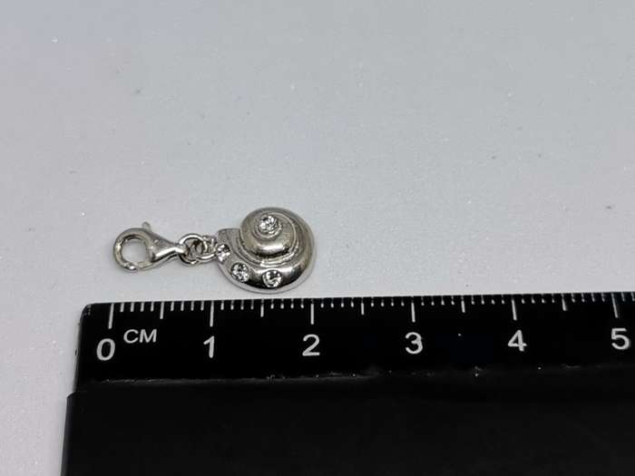 Silver Shell Charm