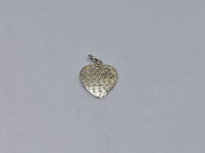 Silver Celtic Heart Pendant