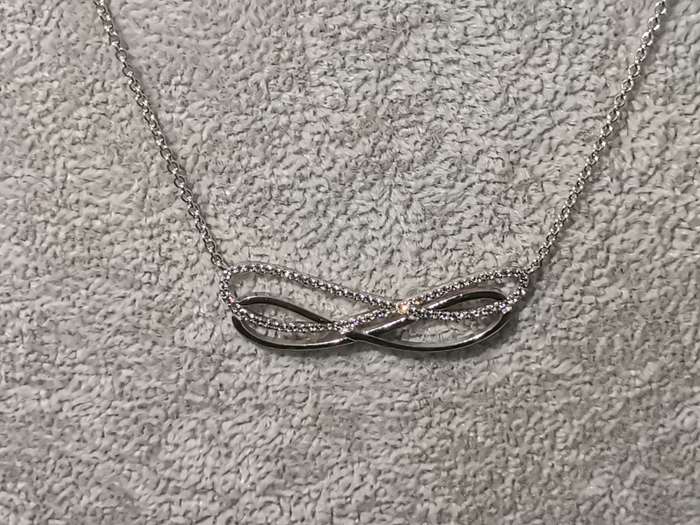 Silver Infinity Necklace