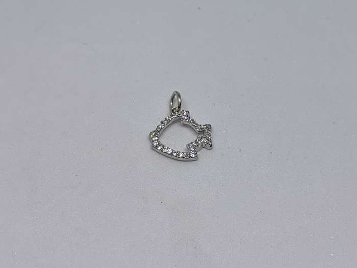 Silver Fish Charm