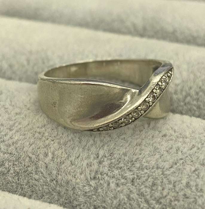 Silver Twisted Ring