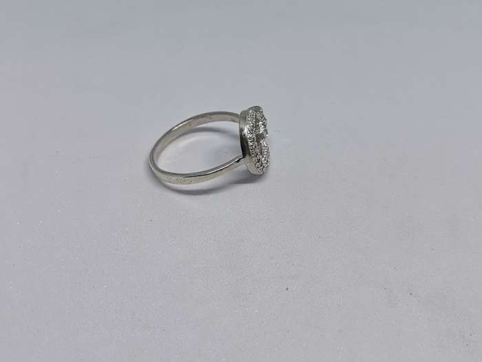 Silver Moon and Star Ring