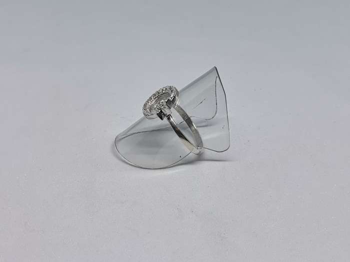Silver Moon and Star Ring