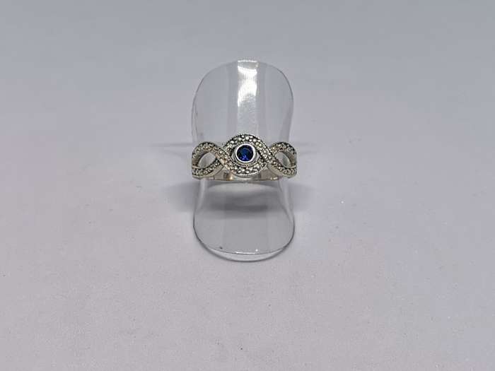Silver Woven Ring