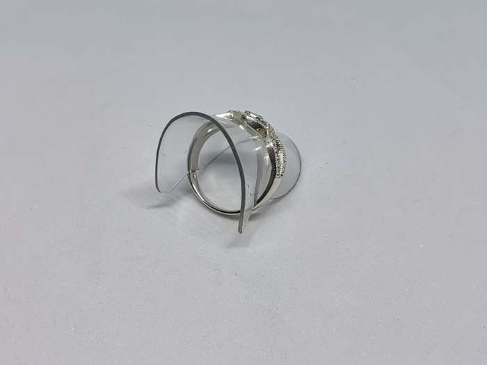 Silver Woven Ring