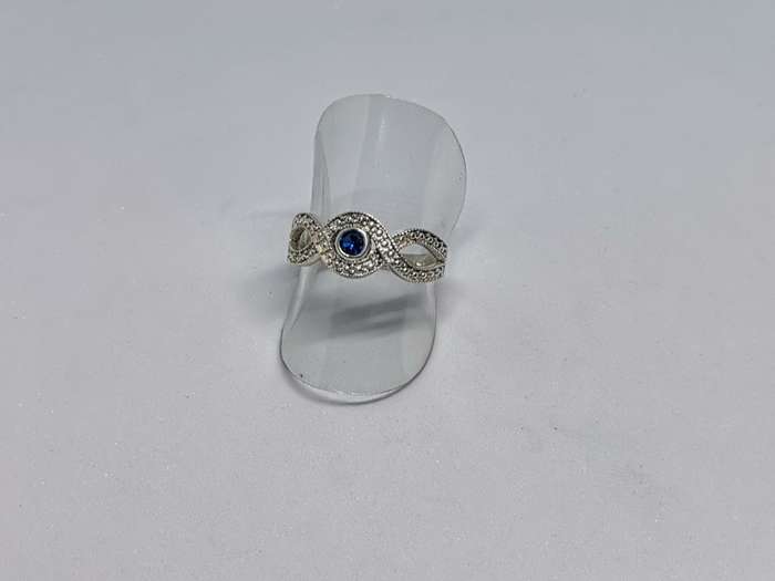 Silver Woven Ring