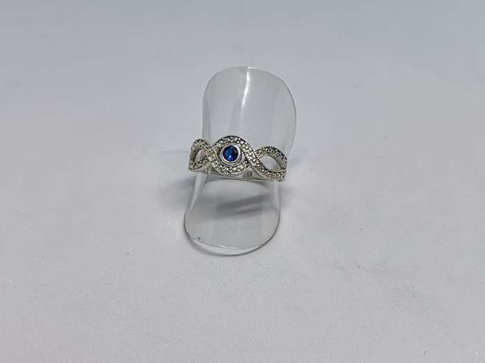 Silver Woven Ring