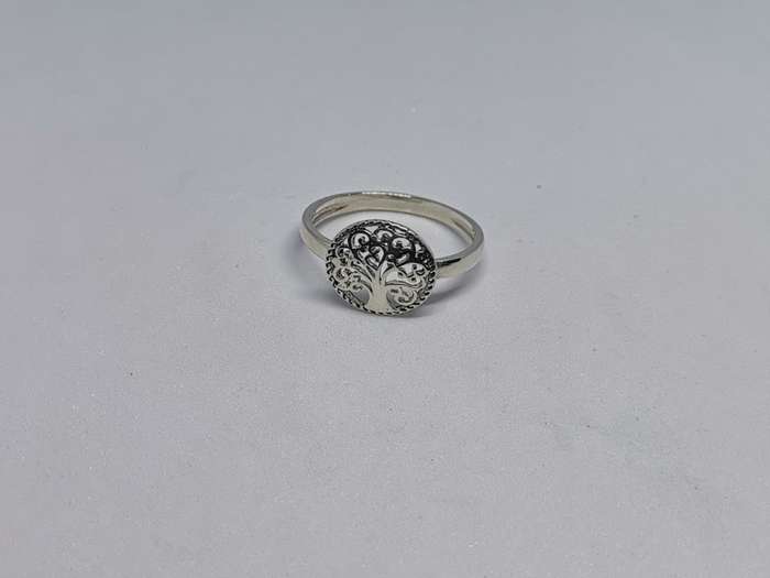 Silver Tree of Life Ring