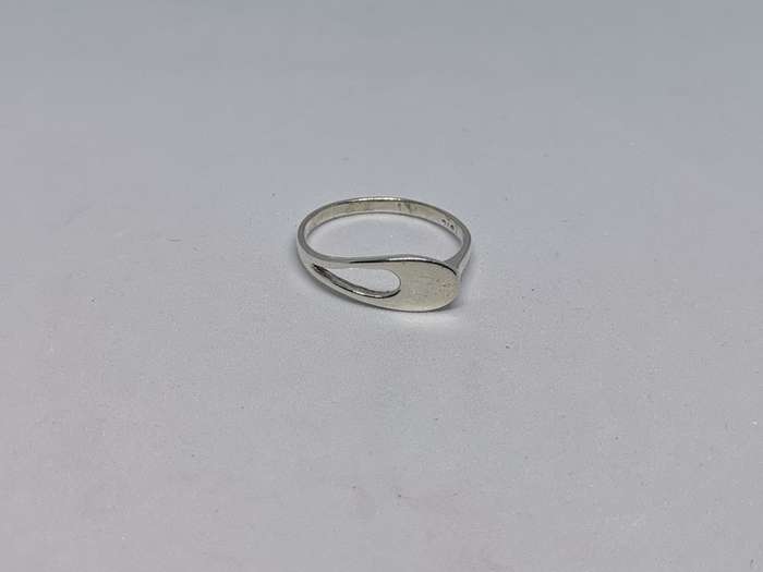 Unique Silver Statement Ring