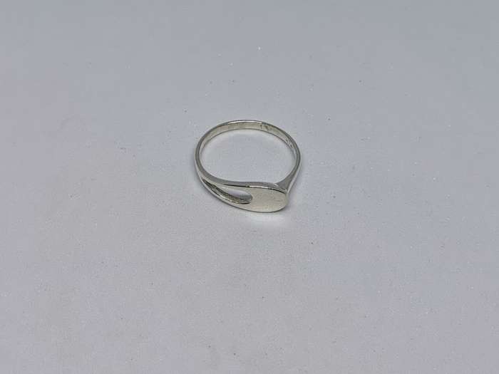 Unique Silver Statement Ring