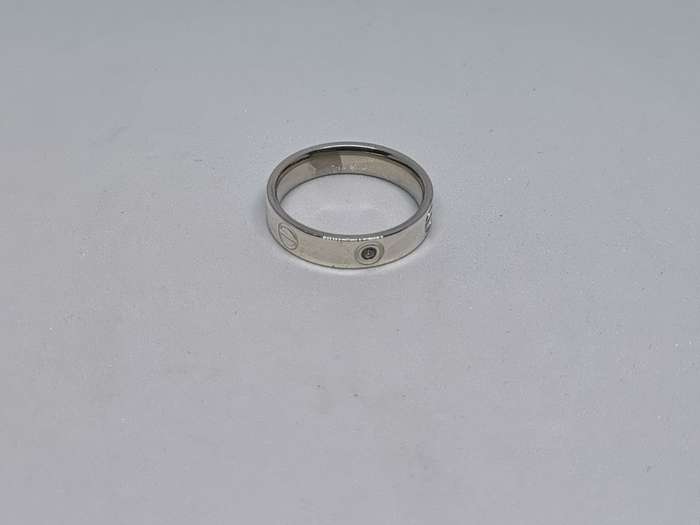 Silver Love Ring