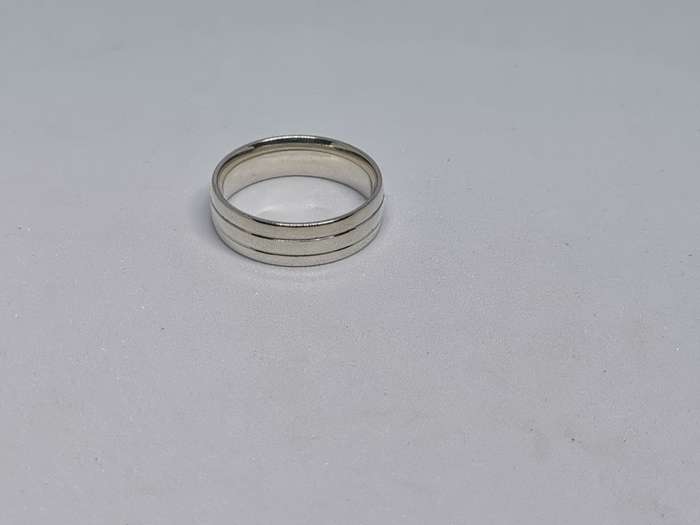 Silver Comfort Fit Ring
