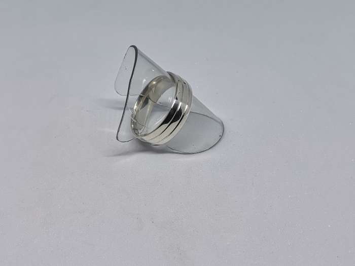 Silver Comfort Fit Ring