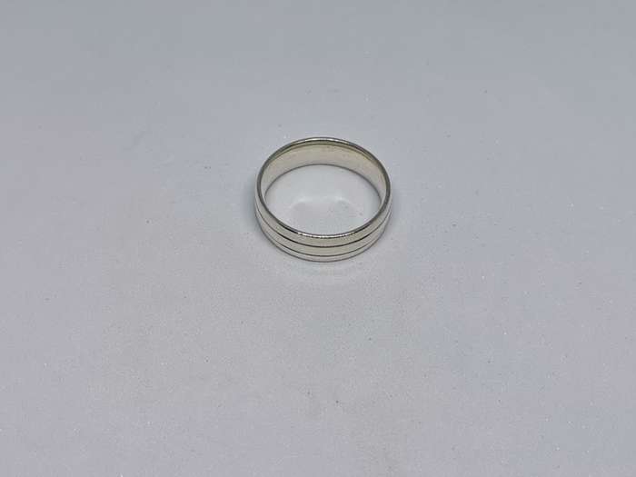Silver Comfort Fit Ring