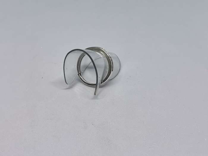 Silver Half Eternity Ring