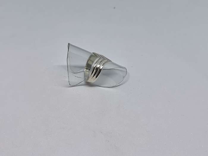 Silver Wishbone Ring