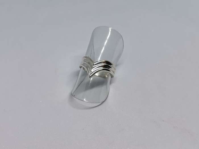Silver Wishbone Ring