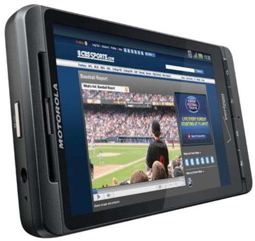 NEW 4.3 inch Motorola / Motorola MB855 Android Smartphone (Black) PLUS FREE COVER AND SCREEN GUARD
