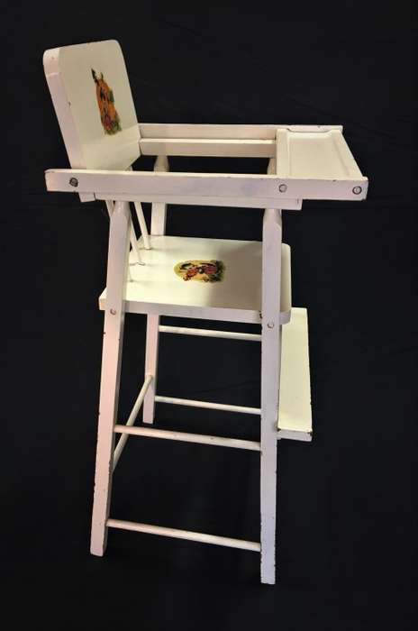 Vintage Doll`s High Chair