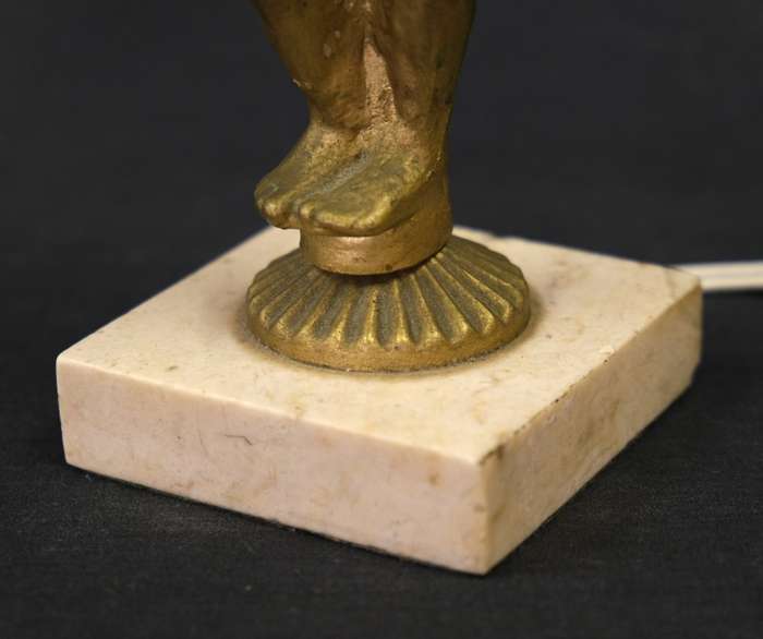 Vintage Cherub Desk Lamp