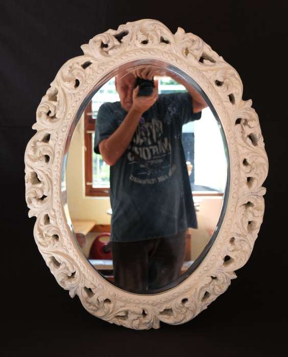 Vintage Oval Mirror