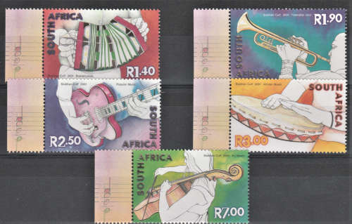 RSA - 2001 Celebration of Music in SA SACC 1434-38 - UMM