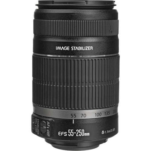 Canon EF-S 55-250mm f/4-5.6 IS II Image Stabilizer Telephoto Zoom Lens