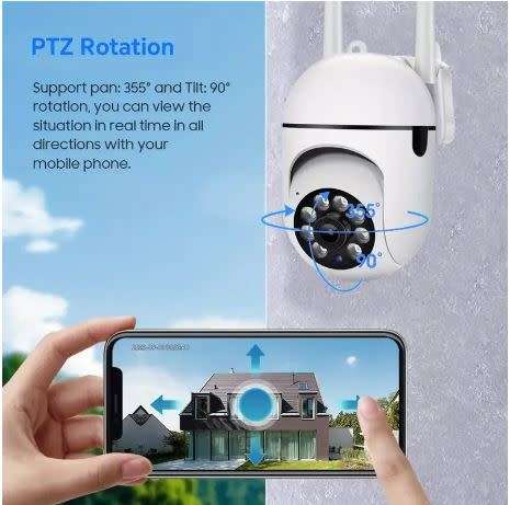 1080P HD Wireless WiFi IP Camera