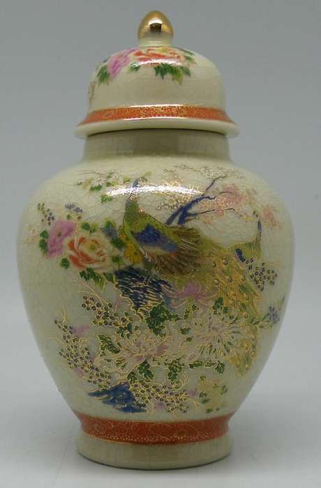 Satsuma Japanese ginger jar