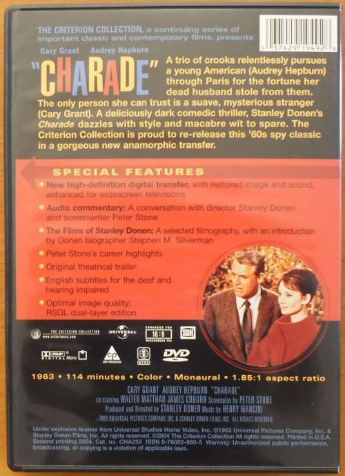 Charade (The Criterion Collection)