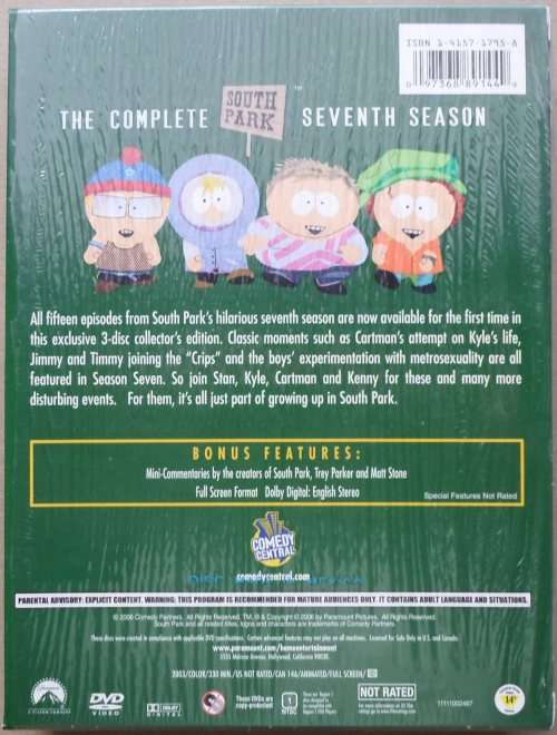 South Park - The Complete Seventh Season