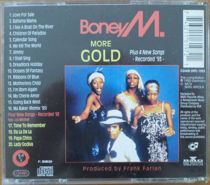 Boney M. - More Gold - 20 Super Hits Vol. II
