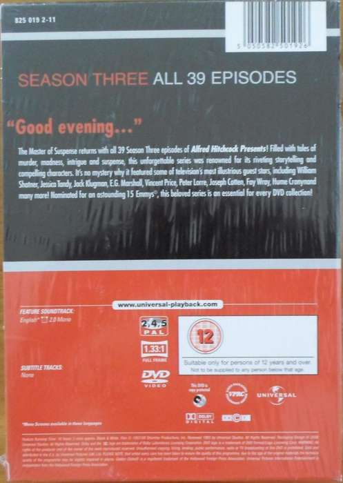 Alfred Hitchcock Presents - Season Three
