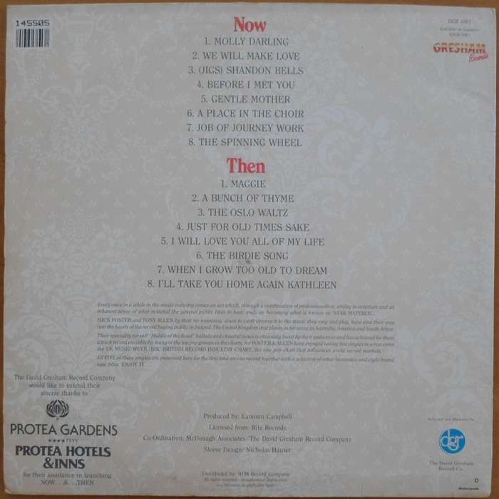 Foster & Allen - Now & Then
