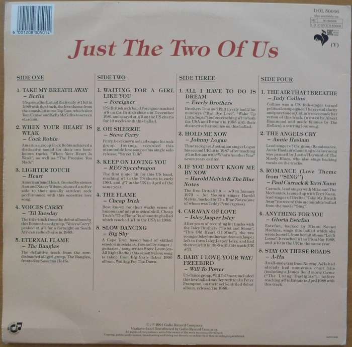 Various Artists - Just the Two of Us