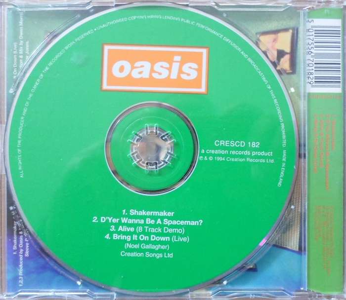 Oasis - Shakermaker