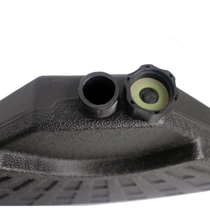 4Pcs 13L Fan Shaped Water Filled Umbrella Base Suitable for All Kinds of Cross Tiles (Black)