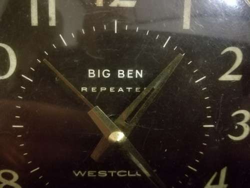 VINTAGE BIG BEN WESTCLOX CLOCK.