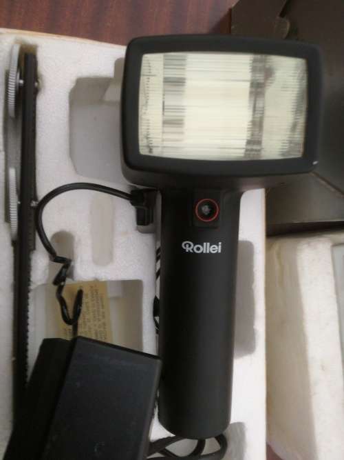 VINTAGE ROLLI 140RES FLASH. COMPLETE IN THE ORIGINAL BOX.