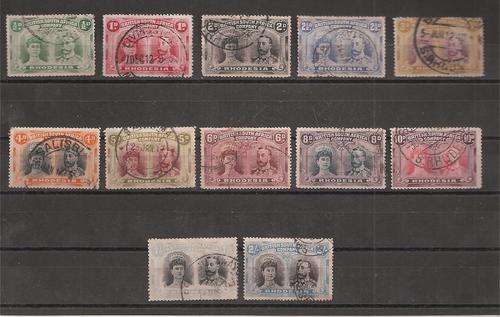 BRITISH SOUTH AFRICA COMPANY. DOUBLE HEADS.